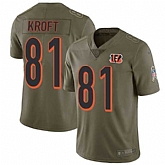 Nike Bengals 81 Tyler Kroft Olive Salute To Service Limited Jersey Dzhi,baseball caps,new era cap wholesale,wholesale hats